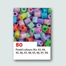 Hama Perler Midi 30000 stk Pastel Mix (181-50)