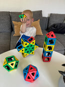 Polydron Magnetisk Klassesæt - 96 dele