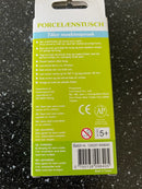 Porcelæns-Tuscher - 6 forskellige farver