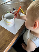 Porcelæns-Tuscher - 6 forskellige farver