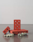 MODU - Curiosity Byggesæt - Orange - 14 dele