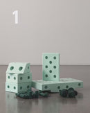 MODU Institutionssæt 3 - Ocean Mint - 155 dele