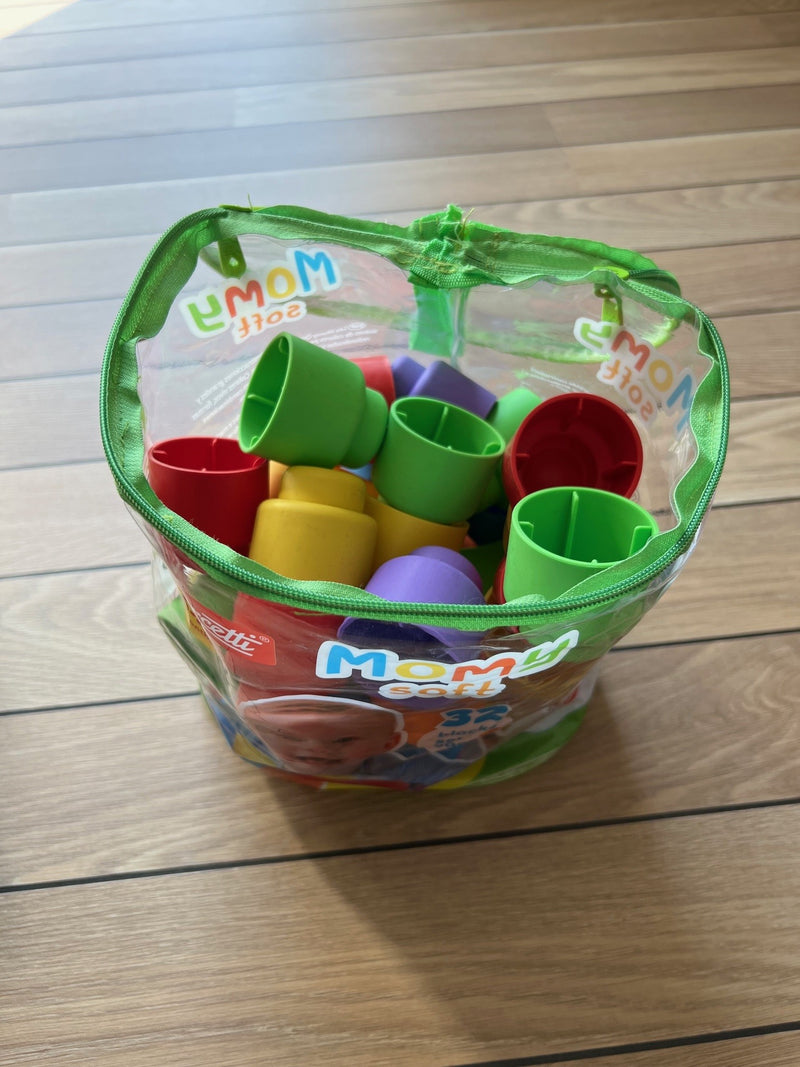 Quercetti - Momy Soft - 32 stk - Bløde klodser