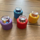 Quercetti - Momy Soft - 4 stk - Bløde klodser med lyd