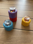 Quercetti - Momy Soft - 4 stk - Bløde klodser med lyd