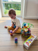 Quercetti - Momy Soft - 4 stk - Bløde klodser med lyd