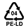 Genbrugssymbolet 04 PE-LD