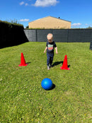 Markeringskegle - H:38 cm - Rød - 1 stk.