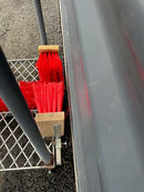 Støvlerenser Rist med 3 koste - Galvaniseret