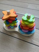 HAPE - Dobbelt Sorterings Stabler - 19 dele