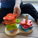 HAPE - Dobbelt Sorterings Stabler - 19 dele