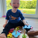 HAPE - Dobbelt Sorterings Stabler - 19 dele