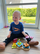 HAPE - Dobbelt Sorterings Stabler - 19 dele