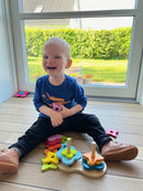 HAPE - Dobbelt Sorterings Stabler - 19 dele