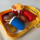 Ecoiffier - Legemad - Fastfood - 9 dele