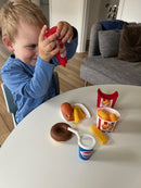 Ecoiffier - Legemad - Fastfood - 9 dele