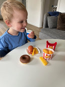 Ecoiffier - Legemad - Fastfood - 9 dele