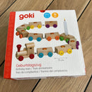 Goki Fødselsdagstog - til 10 lys - Fra 1 år.