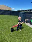 Vandpumperør i skum, 44 cm - 1 stk. - forskellige farver.