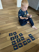 Vendespil med vilde dyr - Fra 3 år.