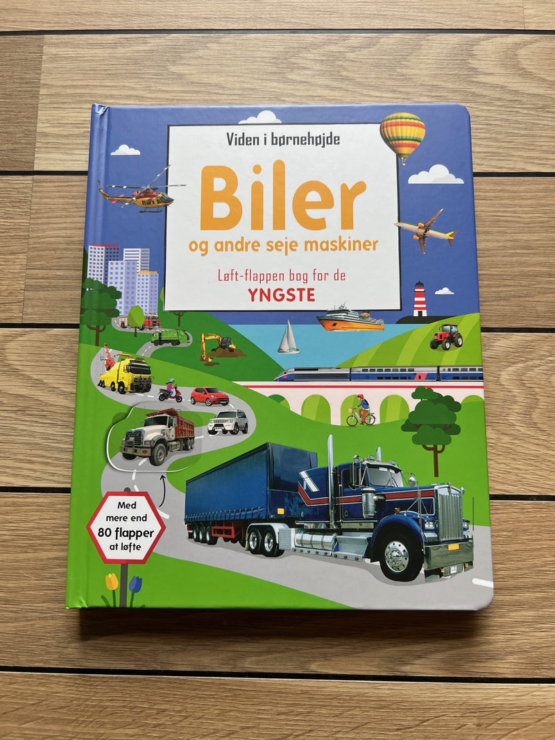 Viden i børnehøjde - Biler og andre seje maskiner - Børnebog