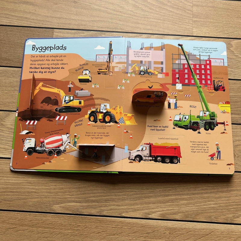 Viden i børnehøjde - Biler og andre seje maskiner - Børnebog