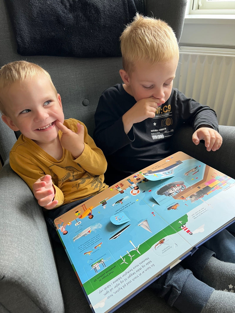 Viden i børnehøjde - Biler og andre seje maskiner - Børnebog