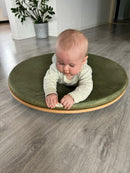 Wobbel 360 Rundt Vippebræt med filt - Lysegrå - fra 2 år.