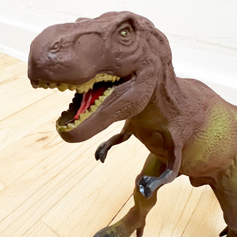 Dyr - T-Rex Dinosaur fra Green Rubber Toys - H:25 cm.