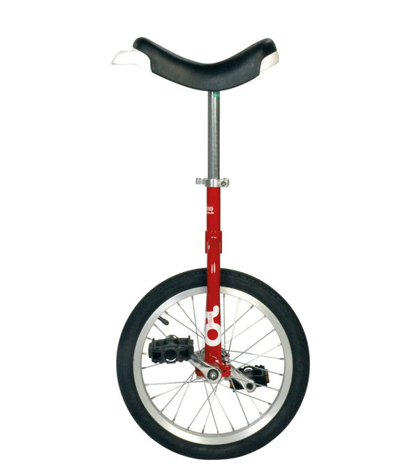 Ethjulet cykel, 16" hjul, rød fra 5-7 år - Billede 1