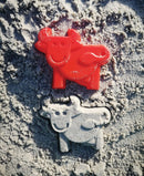 Sandform 12 cm små sandforme - fra Dantoy - 1 stk - Svanemærket - Billede 1