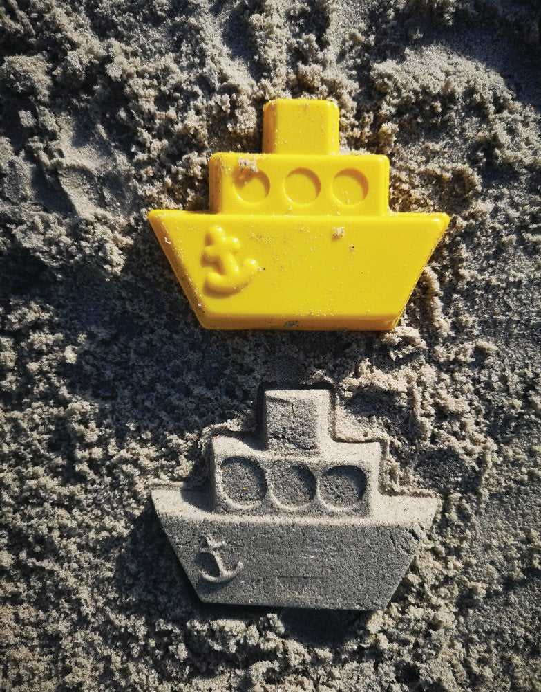 Sandform 12 cm små sandforme - fra Dantoy - 1 stk - Svanemærket - Billede 1