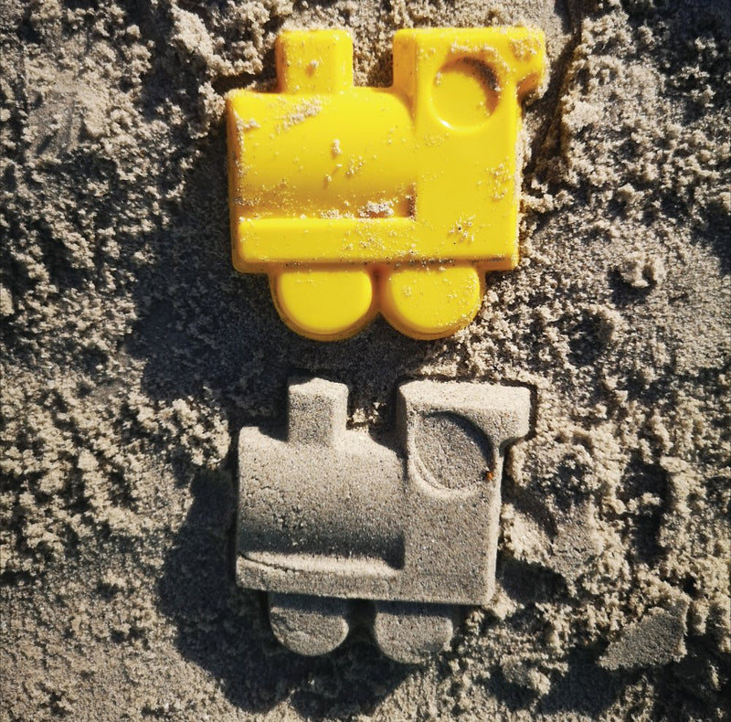 Sandform 12 cm små sandforme - fra Dantoy - 1 stk - Svanemærket - Billede 1