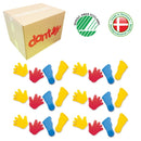 Kasse med Sandforme fra Dantoy - Hænder & Fødder - 24 stk. - Billede 1