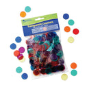 Spilbrikker - 250 stk. flade spillebrikker - 6 farver. - Billede 1