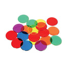 Spilbrikker - 250 stk. flade spillebrikker - 6 farver. - Billede 1