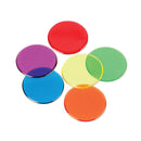 Spilbrikker - 250 stk. flade spillebrikker - 6 farver. - Billede 1