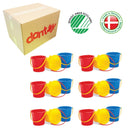 1 Kasse med 18 stk Svanemærkede Dantoy Spande - 2,0L - H:16 cm. - Billede 1