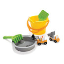 Spandsæt med skovl, rive og FunCars fra Dantoy - 1 sæt. - Billede 1