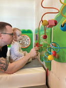 Aktivitetstavle i træ - Krokodille - Fra 18 mdr - VIGA. - Billede 1