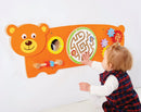 Aktivitetstavle i træ - Bjørn - Fra 18 mdr. - Billede 1