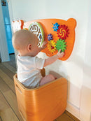 Aktivitetstavle i træ - Bjørn - Fra 18 mdr. - Billede 1