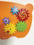 Aktivitetstavle i træ - Bjørn - Fra 18 mdr. - Billede 1