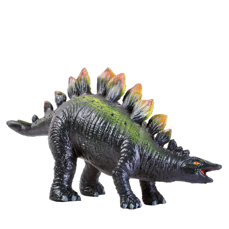 Dyr - Stegosaurus Dinosaur fra Green Rubber Toys - L:29 cm.