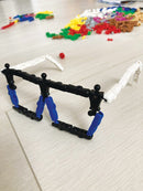 Zpiiel konstruktions byggesæt - 600 dele - 10 farver - Fra 5 år. - Billede 1