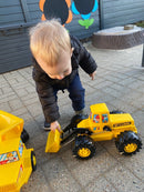 Svanemærket Gravko - Gul - Dantoy Entreprenørmaskine - L:45 cm. - Billede 1