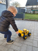 Svanemærket Gravko - Gul - Dantoy Entreprenørmaskine - L:45 cm. - Billede 1