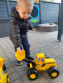 Svanemærket Gravko - Gul - Dantoy Entreprenørmaskine - L:45 cm. - Billede 1