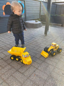 Svanemærket Gravko - Gul - Dantoy Entreprenørmaskine - L:45 cm. - Billede 1