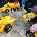 Svanemærket Bulldozer - Gul - Dantoy Entreprenørmaskine - L:30 cm. - Billede 1